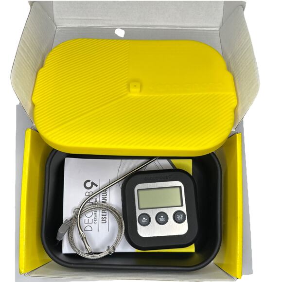 Decarb9 Decarboxylator Box with Digital Thermometer Kit for Baking Herb Precise